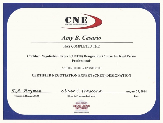 Certified Negotiation Expert