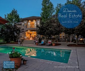 Denver Real Estate Market Statistics June 2016