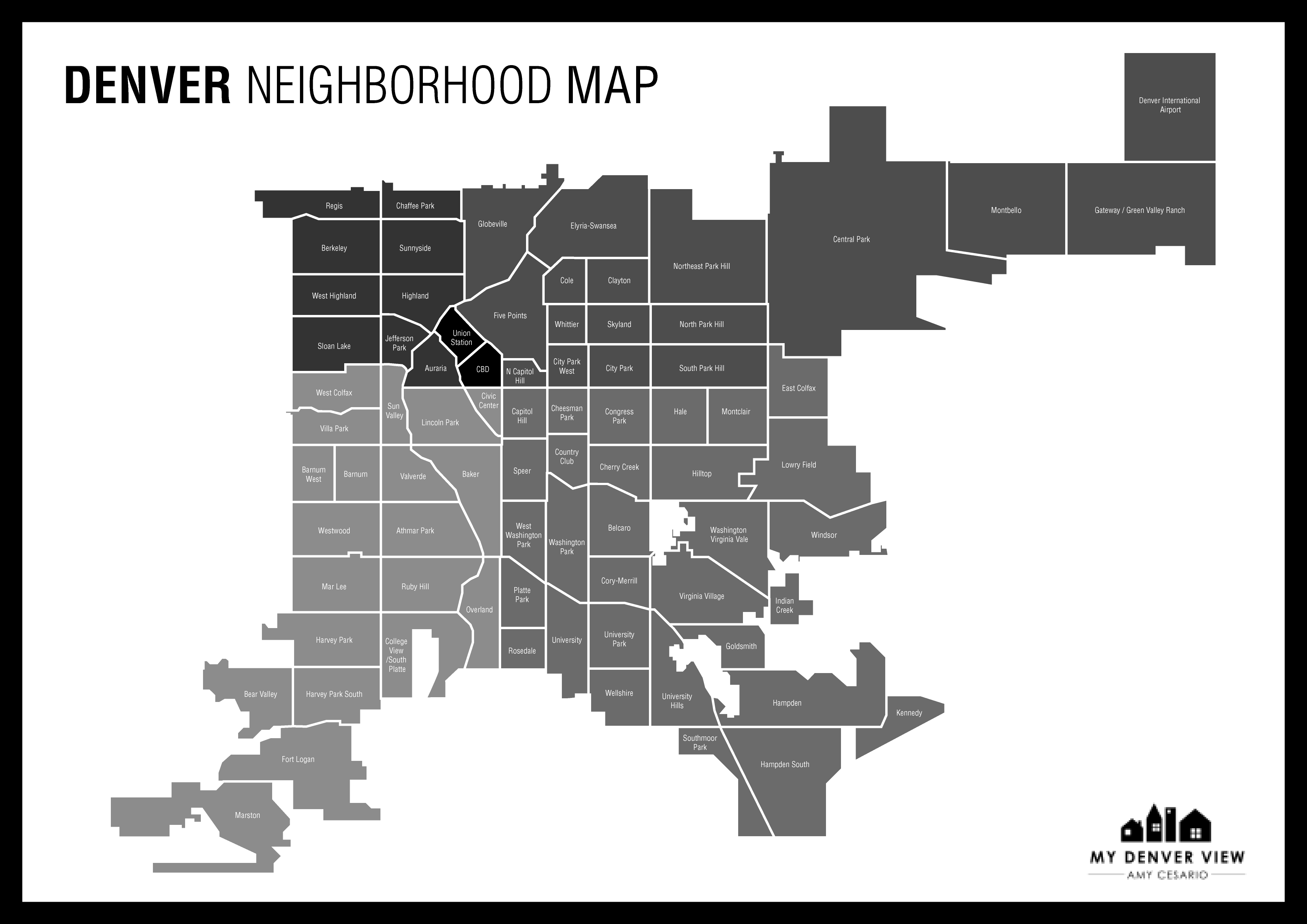 Denver Neighborhood Map